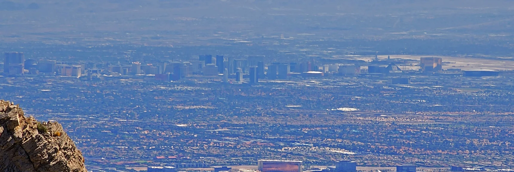 Zoom in on Southern Las Vegas Strip | Kyle Canyon Grand Crossing | Southern Half | Red Rock Canyon National Conservation Area, Nevada
