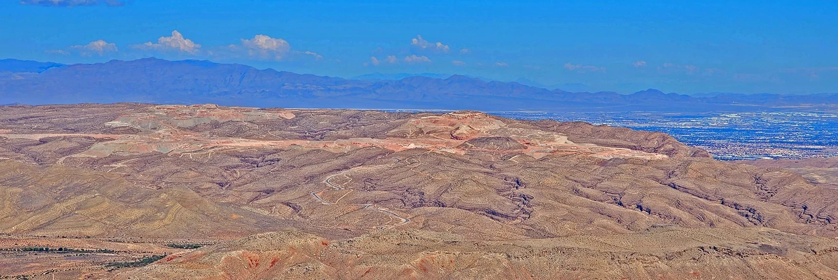 View to Blue Diamond Mountain from First Summit. | Hollow Rock Peak | Rainbow Mountain Wilderness, Nevada
