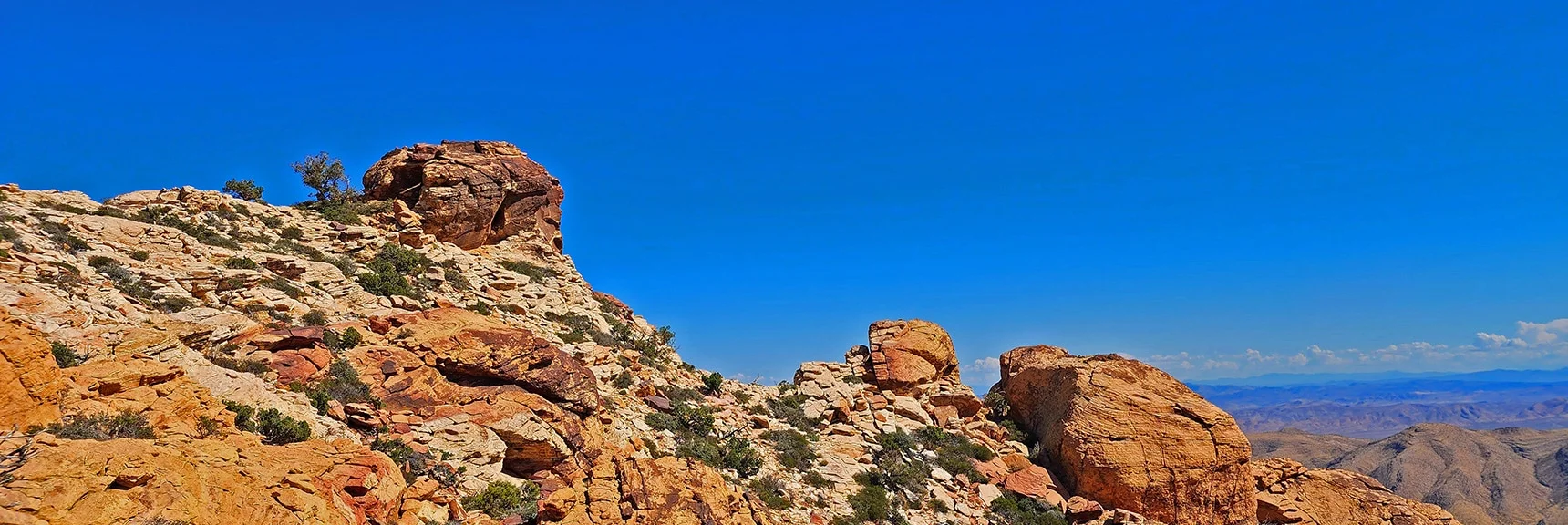 First Summit in Sight. | Hollow Rock Peak | Rainbow Mountain Wilderness, Nevada