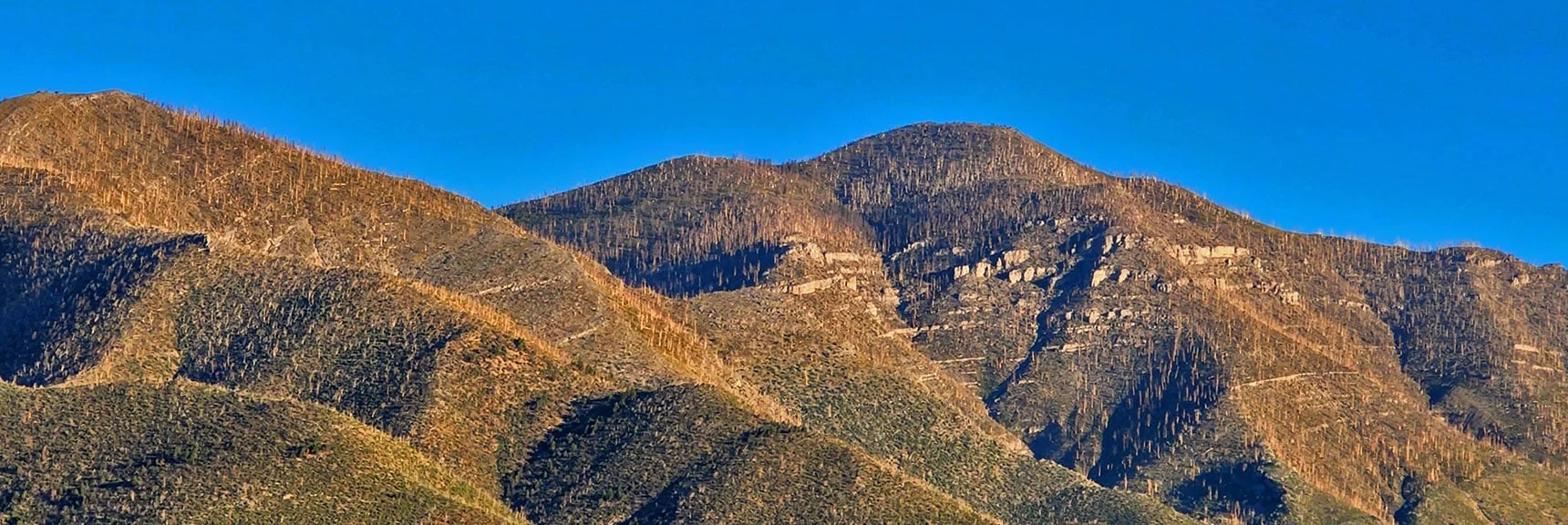 Sexton Ridge Approaches to Griffith Peak from Lovell Canyon, Nevada