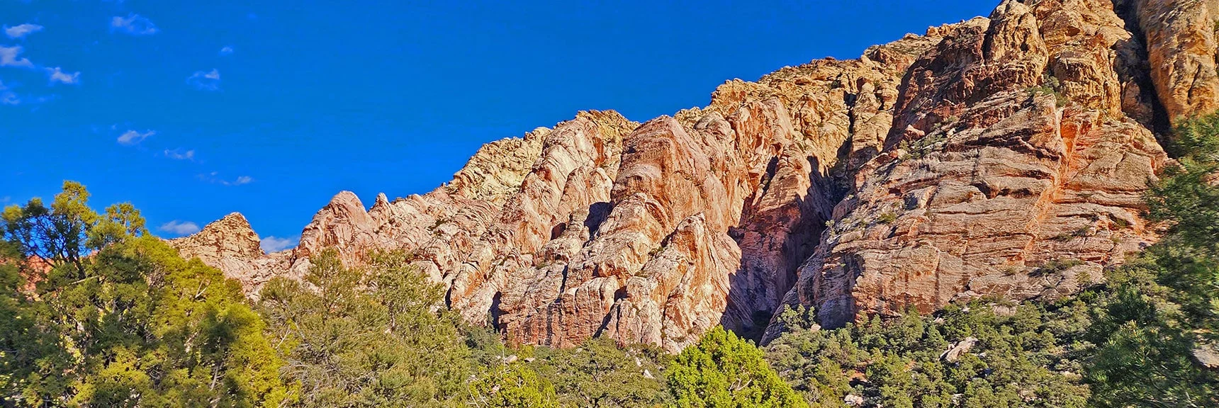 White Rock Mountain in Evening Sun | Keystone Thrust West Summit Above White Rock Mountain | La Madre Mountains Wilderness, Nevada