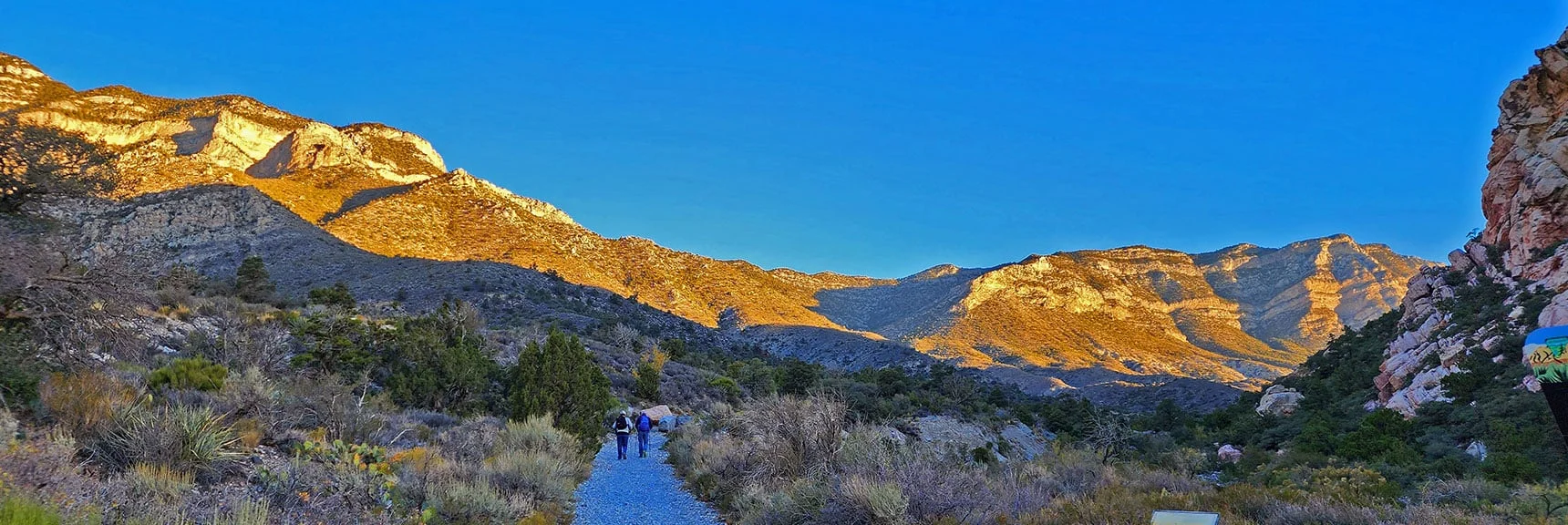 Heading Along White Rock Mt Toward Keystone Thrust | Keystone Thrust West Summit Above White Rock Mountain | La Madre Mountains Wilderness, Nevada