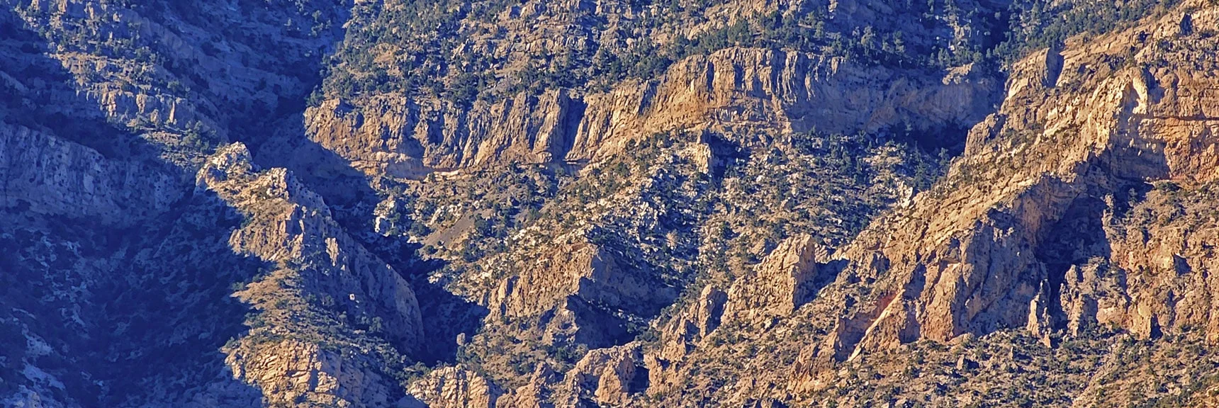 Saddle Approach from Below Looking Questionable | Turtlehead Peak | Red Rock Canyon National Conservation Area, Nevada