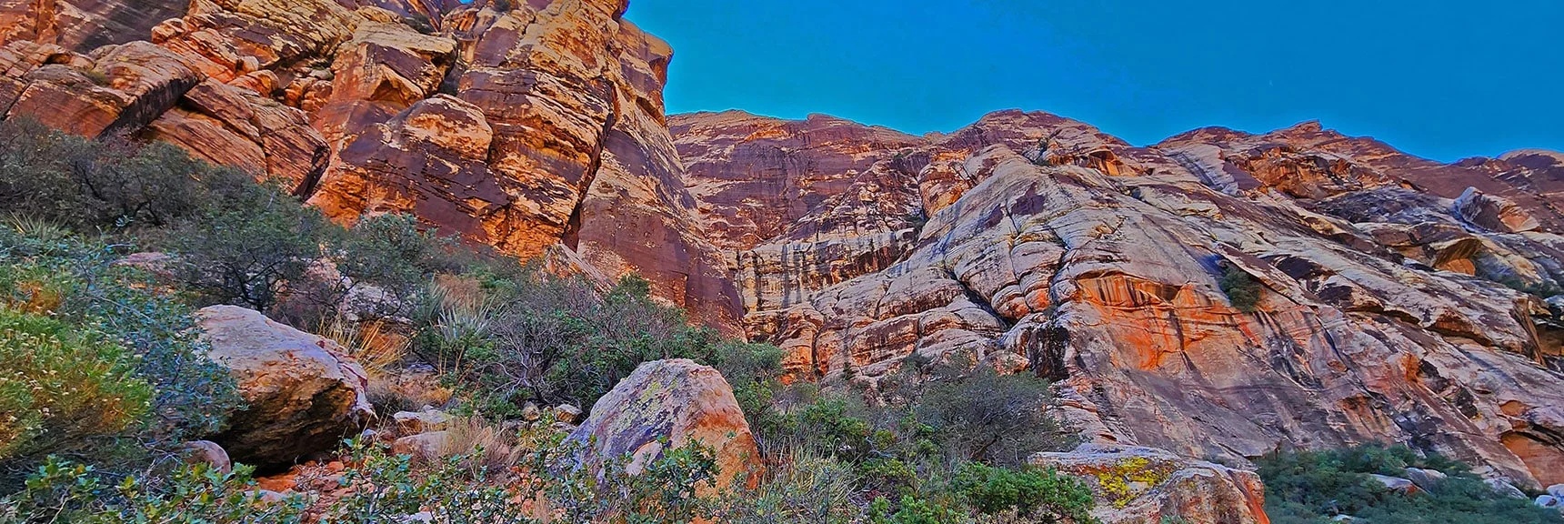 There's An Interesting Side Canyon Between Juniper Peak and Rainbow Mountain. | Rock Climber Observations | Pine Creek Canyon | Rainbow Mountain Wilderness, Nevada