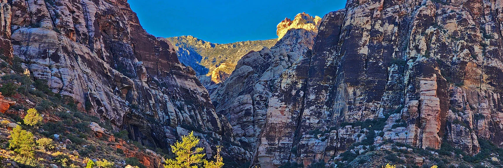 That High Ridge is the Rainbow Mountains Upper Crest Ridgeline. | Rock Climber Observations | Pine Creek Canyon | Rainbow Mountain Wilderness, Nevada