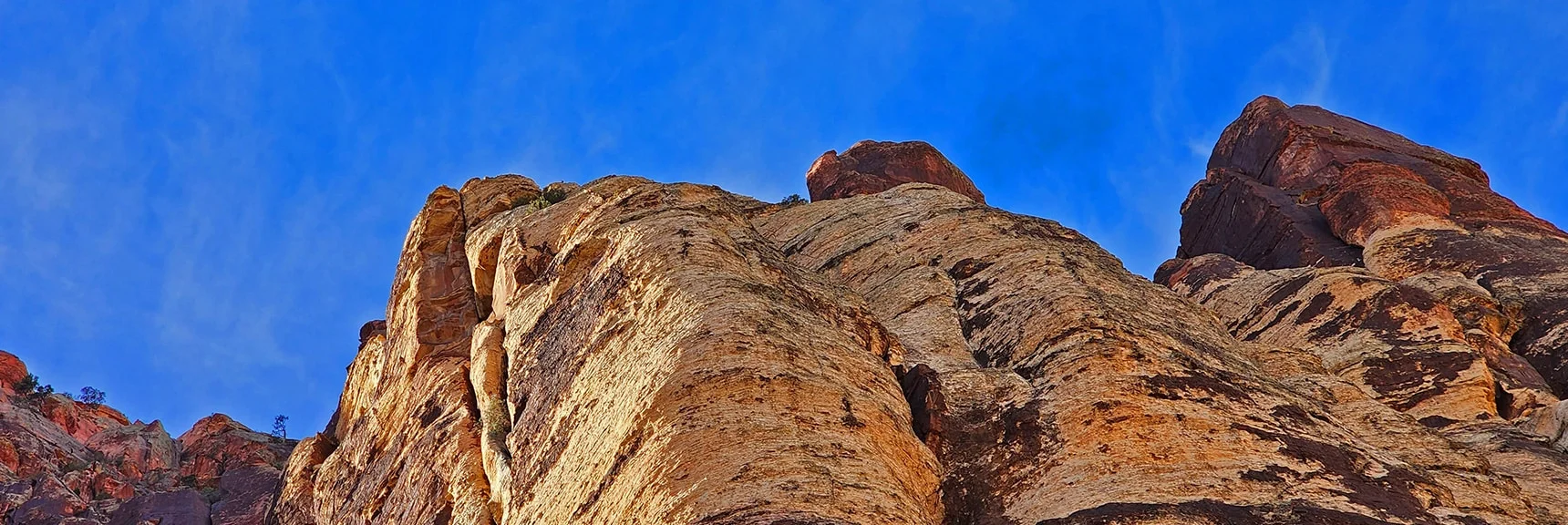 Northeastern Summit | Rainbow Mountain Eastern Cliffs Rock Climbers | Rainbow Mountain Wilderness, Nevada