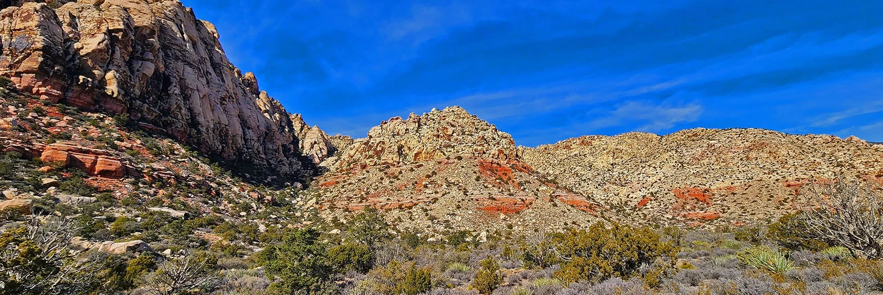 Southeastern Side of White Rock Mountain | Grand Circle Loop | Red Rock Canyon National Conservation Area, Nevada
