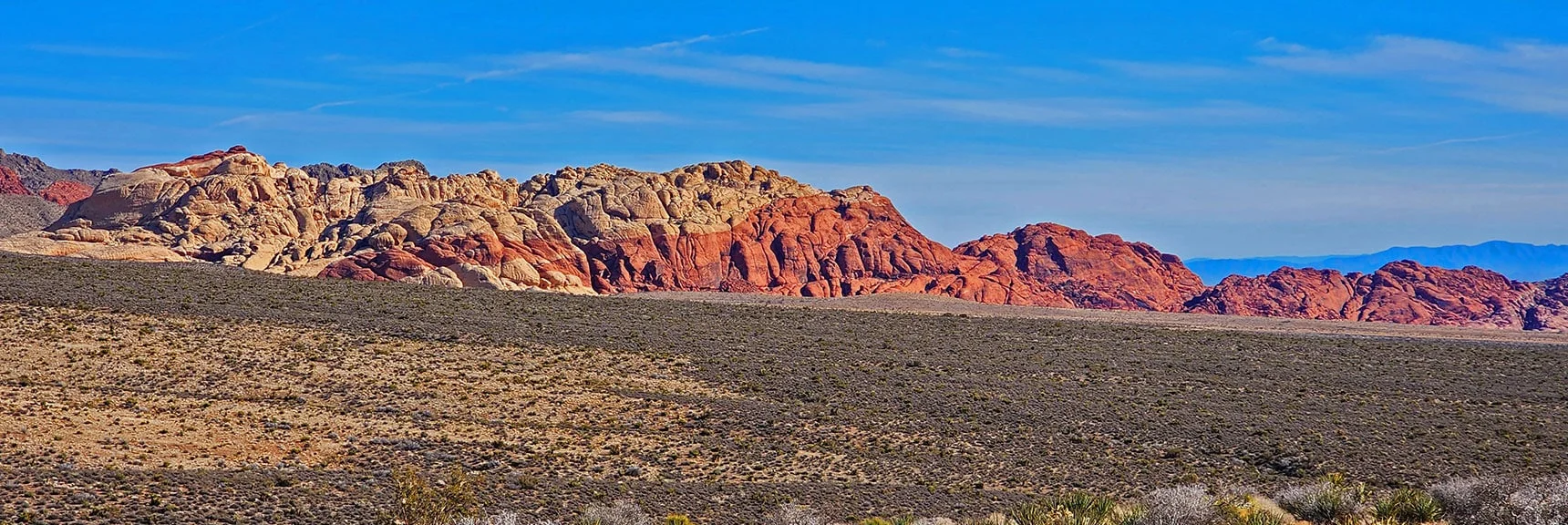 Calico Hills from South Base of White Rock Mountain | Grand Circle Loop | Red Rock Canyon National Conservation Area, Nevada