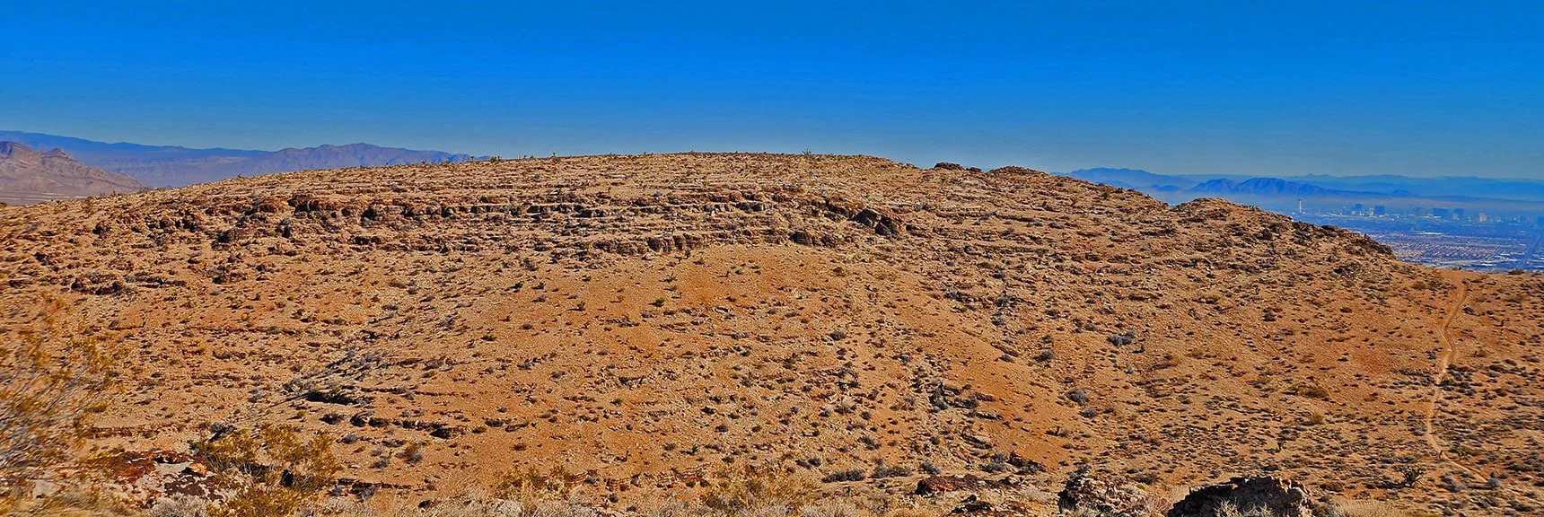 Northern Extension of Eastern Overlook Ridge | Eastern Outer Circuit | Blue Diamond Hill | Red Rock Canyon, Nevada