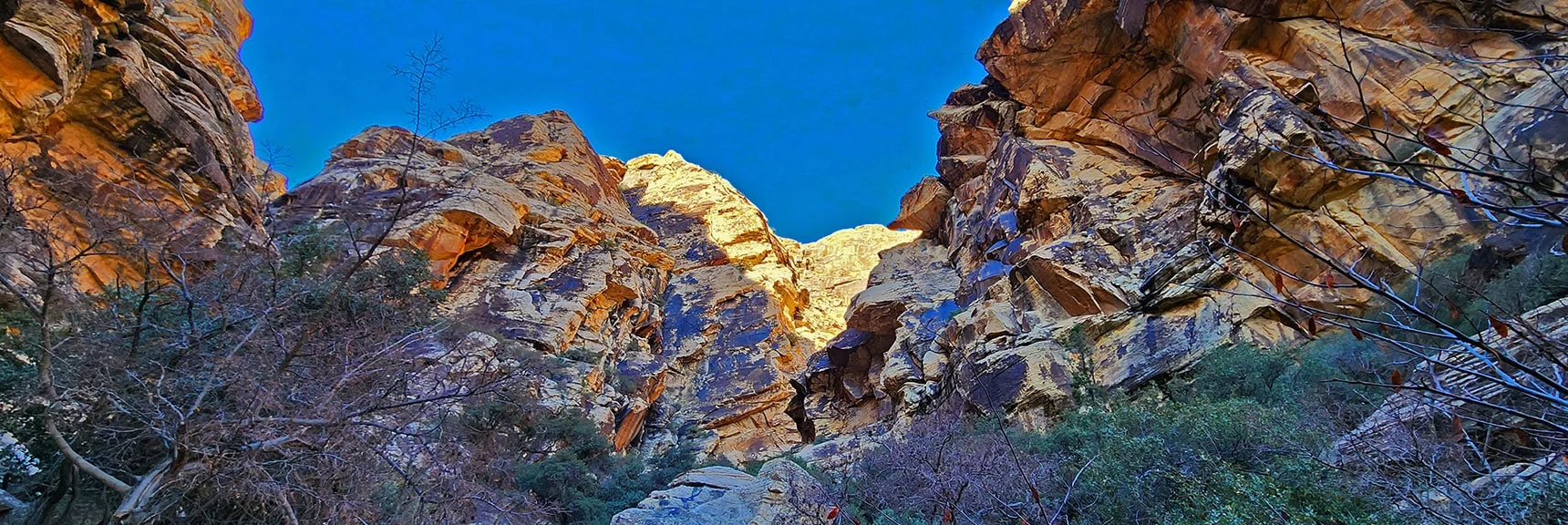 Continuing to Wind Upward Through the Canyon | Ice Box Canyon | Red Rock Canyon NCA, Nevada | Las Vegas Area Trails | David Smith
