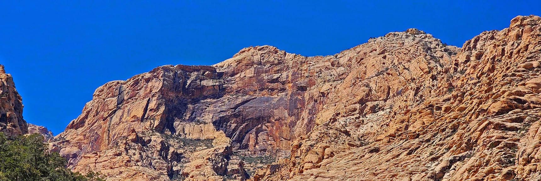 Closer View of Buffalo Wall Above Ice Box Canyon. | Dales Trail | Red Rock Canyon National Conservation Area, Nevada | David Smith | LasVegasAreaTrails.com