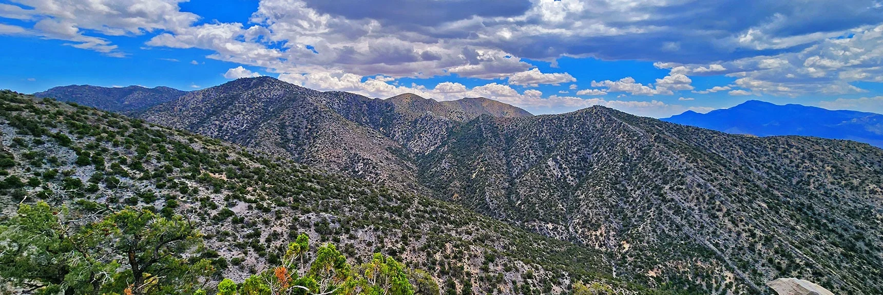 6,300ft High Point on First Ascent Ridge Explored from Lovell Canyon | Juniper Peak to Mt. Wilson | Rainbow Mountains Upper Crest Ridgeline, Nevada