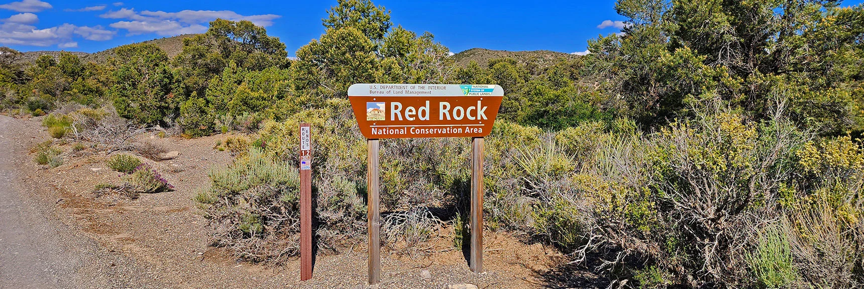 Half Way Up Rainbow Springs Rd Enter Red Rock Canyon NCA | Little Zion | Rainbow Mountain Wilderness, Nevada
