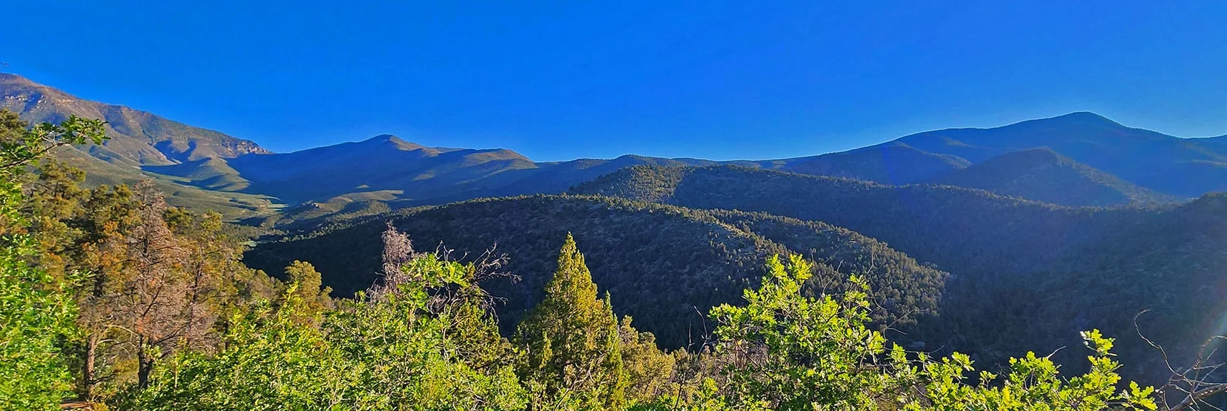 High Views of Wilson Ridge from South High Point to Harris Mountain. | Wilson Ridge to Harris Mountain | Lovell Canyon, Nevada