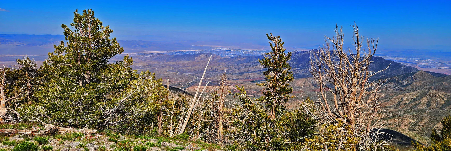 Lower Kyle Canyon to Northern Las Vegas Valley. | Wilson Ridge to Harris Mountain | Lovell Canyon, Nevada