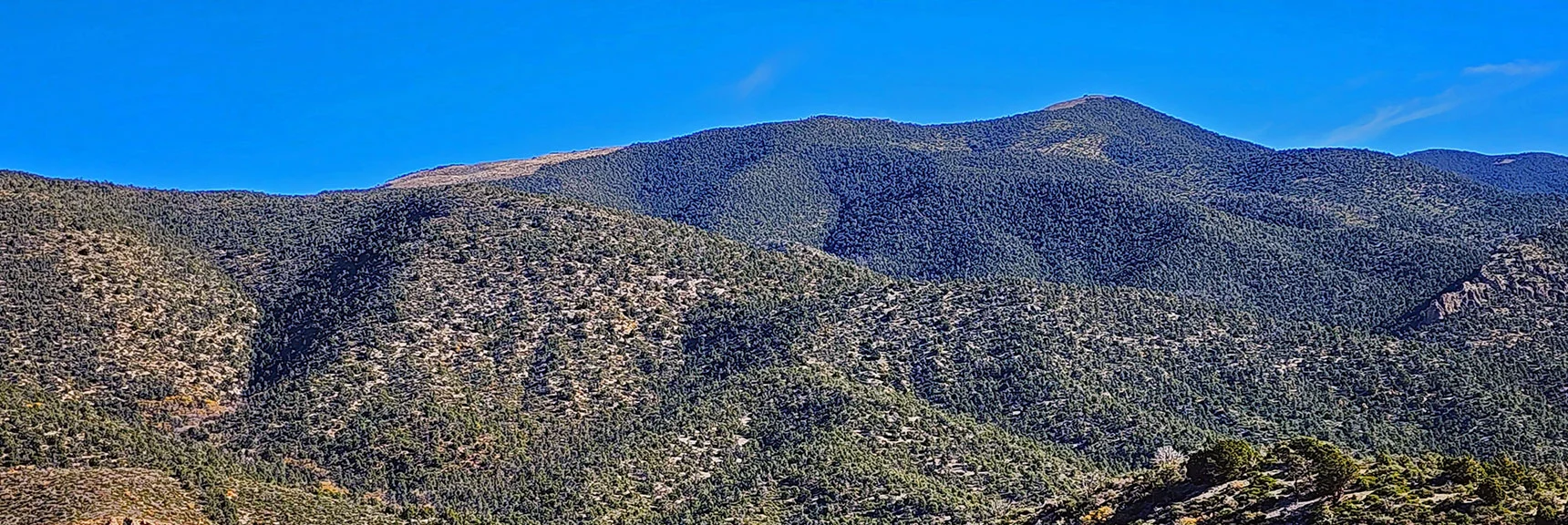 Wilson Ridge to Southern High Point. 8,500ft Elevation. | Griffith Shadow Loop | Lovell Canyon, Nevada