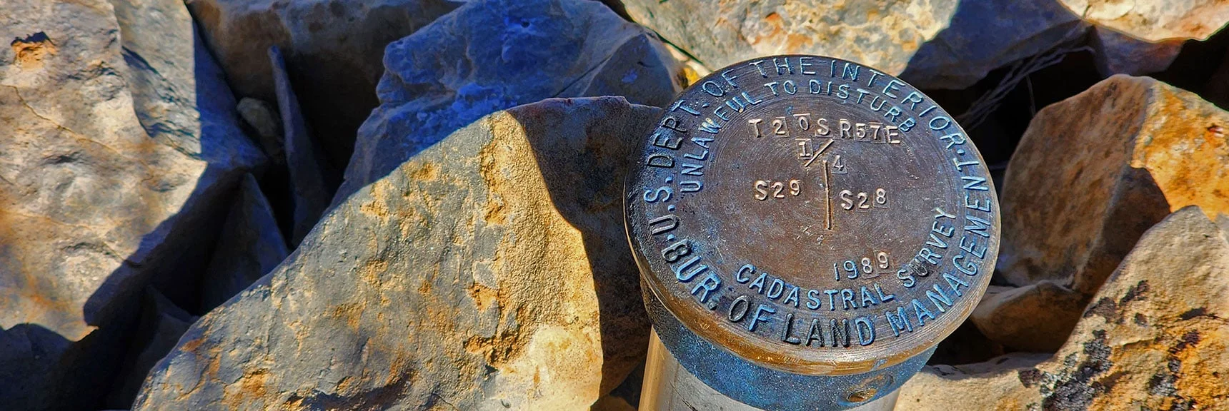 BLM Map Will Show These Coordinates. | Griffith Shadow Loop | Lovell Canyon, Nevada