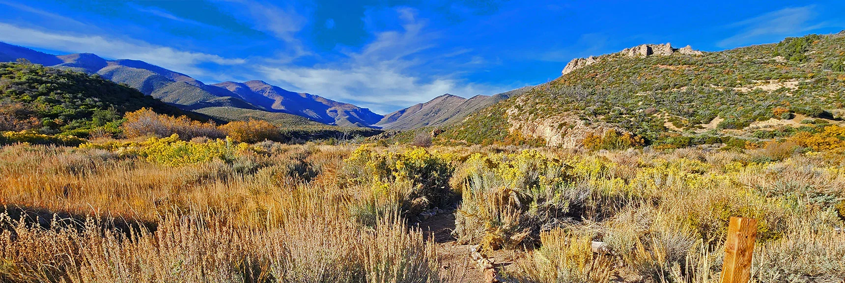 Beautiful Late Afternoon View Up Lovell Canyon from the West Side. | Griffith Shadow Loop | Lovell Canyon, Nevada
