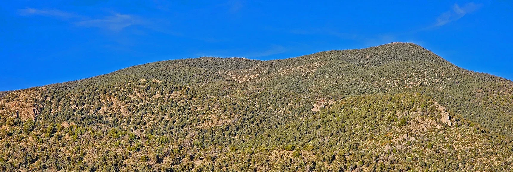 View Across to Wilson Ridge Southern High Point. | Griffith Shadow Loop | Lovell Canyon, Nevada