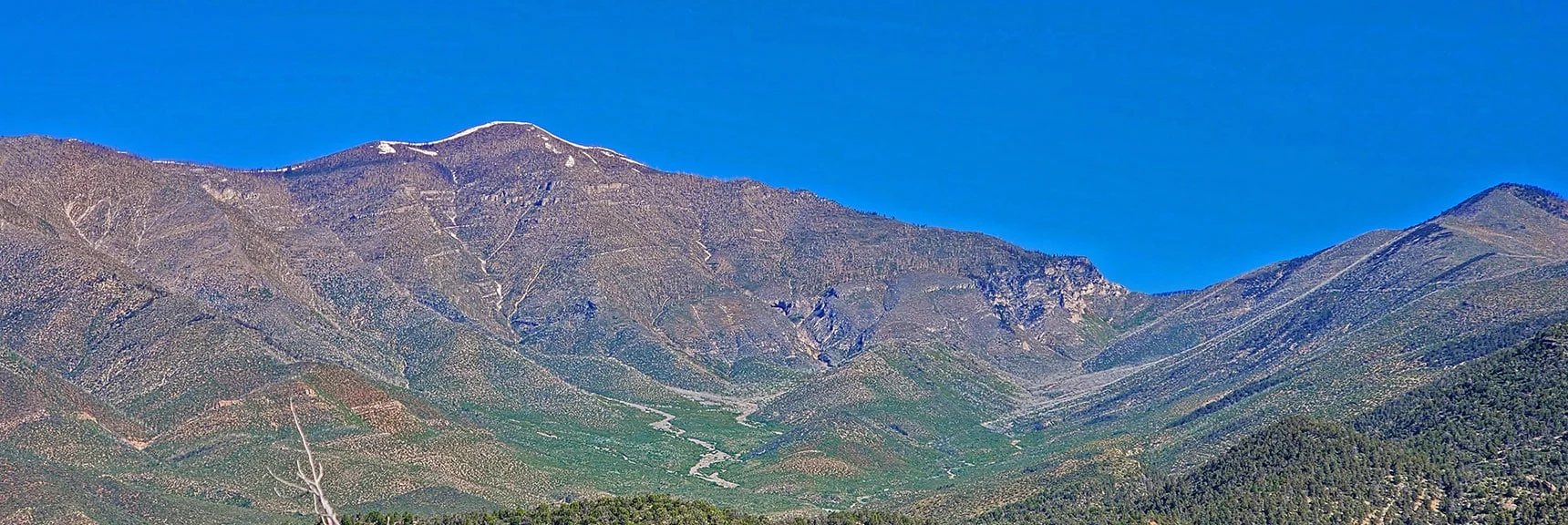 Griffith Peak, Harris Mountain and Saddle Between Above Upper Lovell Canyon | Wilson Ridge South High Point | Lovell Canyon, Nevada