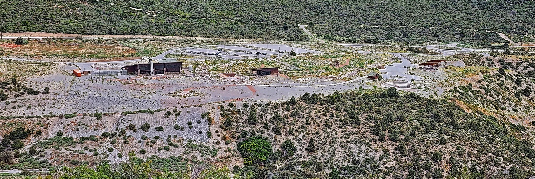 Spring Mts. Visitor Gateway Would be Access Point for Long Eastern Approach Ridge | Harris Mountain Triangle | Mt Charleston Wilderness, Nevada