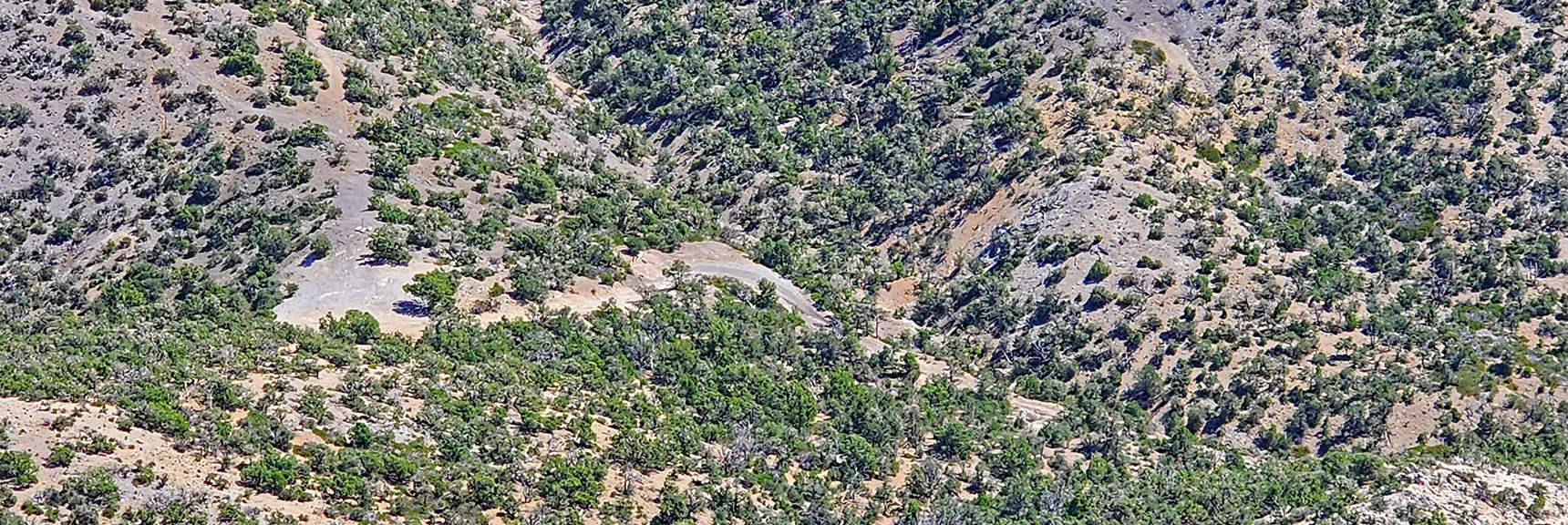 Arrival on Rocky Outcrop Above Bridge Mt. Trailhead, Summit of Rocky Gap Road | Red Rock Summit | Lovell Canyon & Rainbow Mountain Wilderness, Nevada