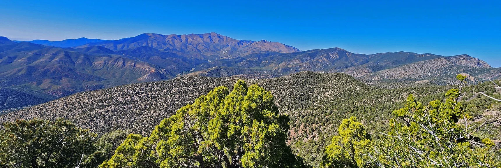 Upper Lovell Canyon to Mt. Charleston Wilderness from 2nd North High Point | Red Rock Summit Loop | Wilson Ridge | Lovell Canyon, Nevada