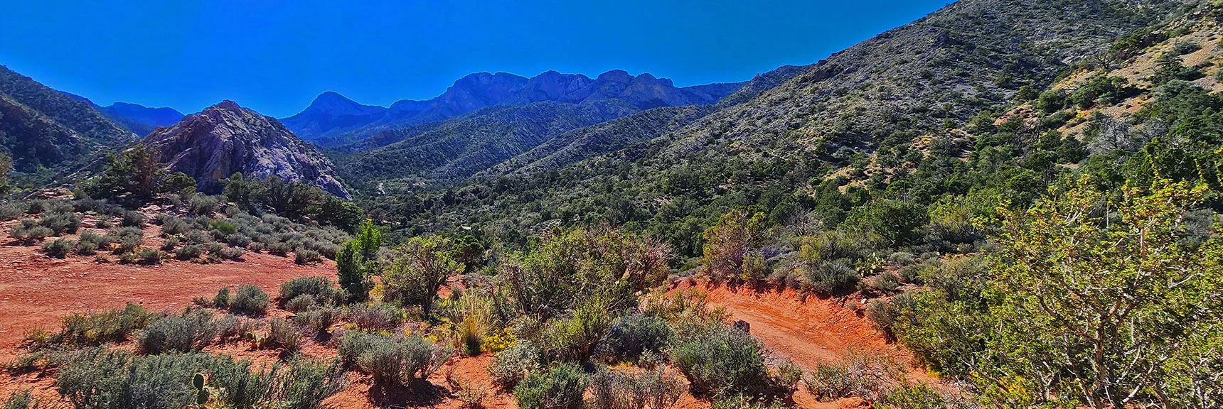 Arrival on Rocky Gap Road at Base of Switchback Spring Ridge | Switchback Spring Ridge | Red Rock Canyon, Nevada