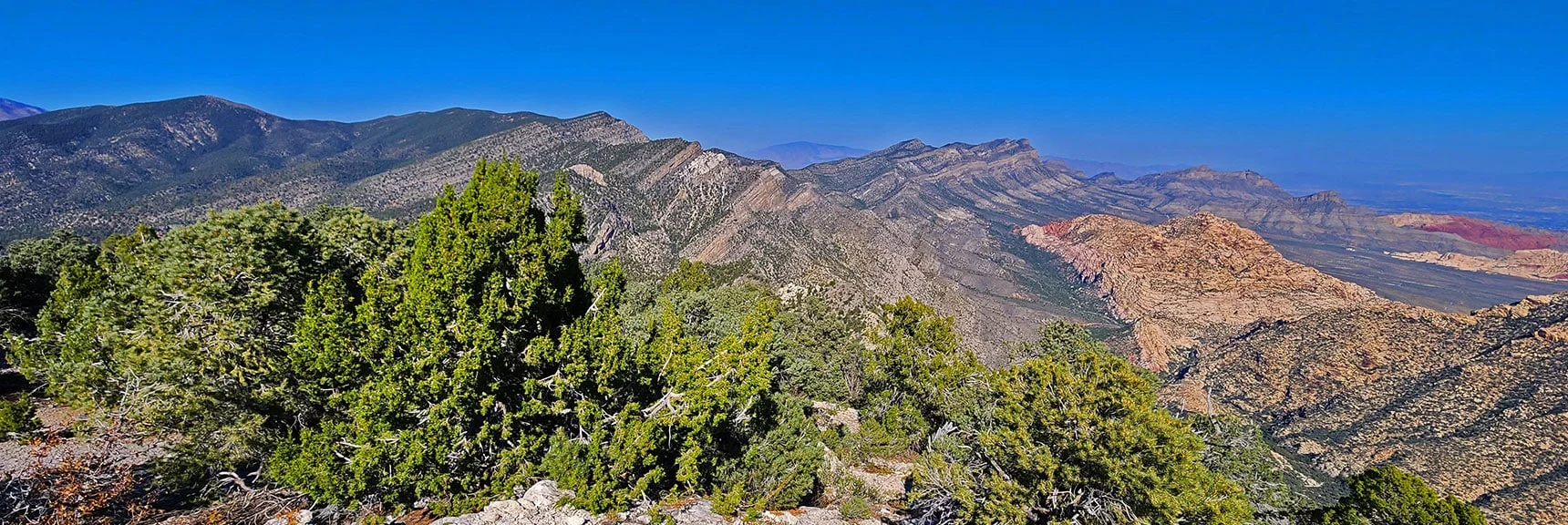 Left to Right: Wilson Ridgeline, La Madre Mts. Ridgeline, Red Rock Canyon, Calico Basin. | Mini Matterhorn Pinnacle North Twin | Wilson Ridge | Lovell Canyon & Rainbow Mountains, Nevada
