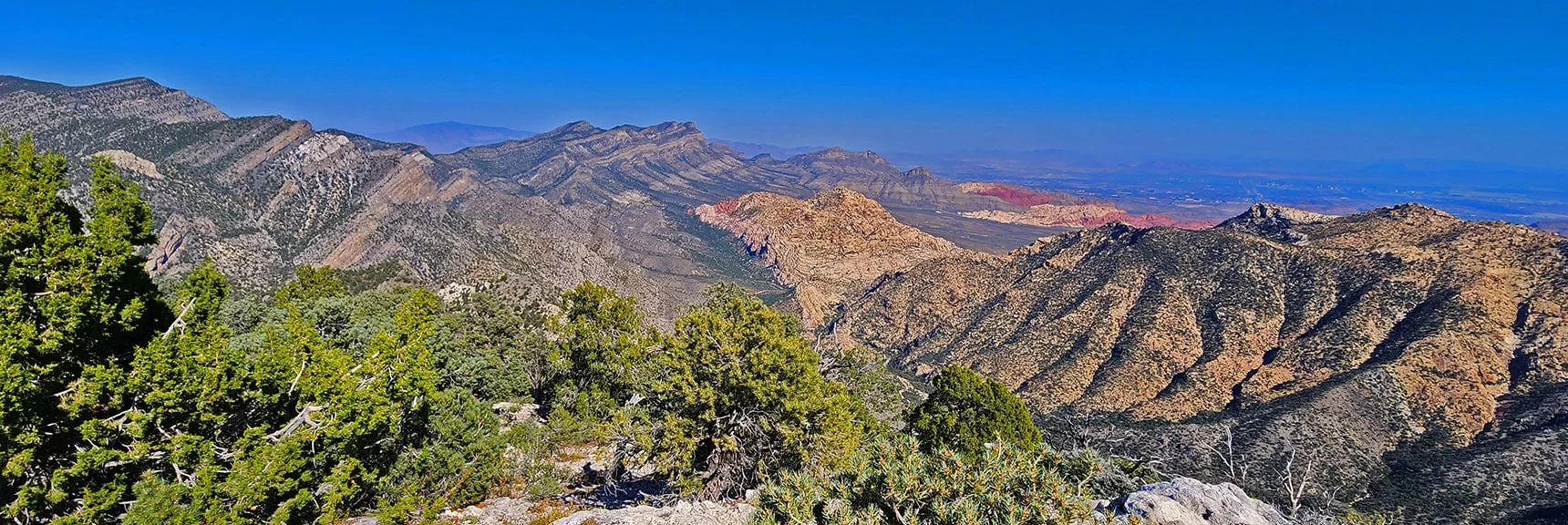 Wilson Ridge Meets La Madre Mts. Ridgeline Above White Rock Mt. | Mini Matterhorn Pinnacle North Twin | Wilson Ridge | Lovell Canyon & Rainbow Mountains, Nevada