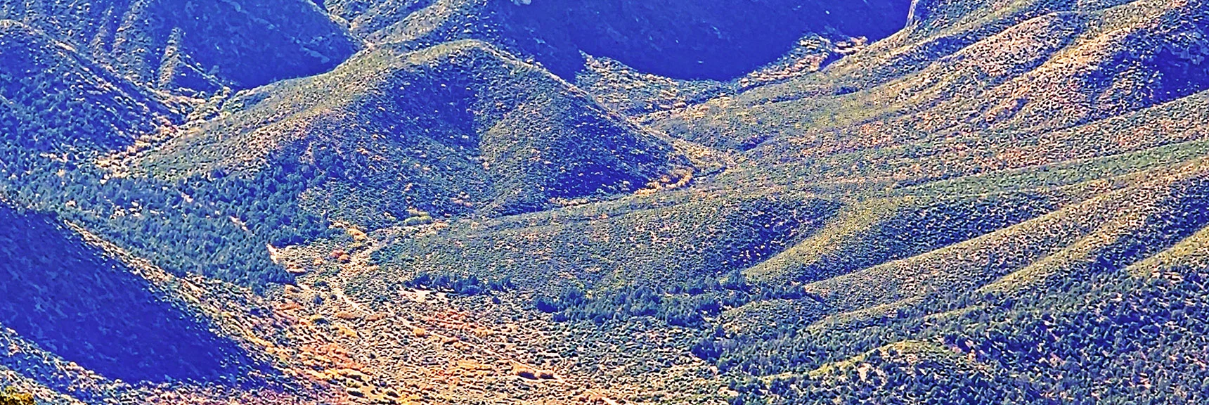 Upper CC Spring Rd Area Meets Lovell Canyon West Ridge. | Mini Matterhorn Pinnacle North Twin | Wilson Ridge | Lovell Canyon & Rainbow Mountains, Nevada