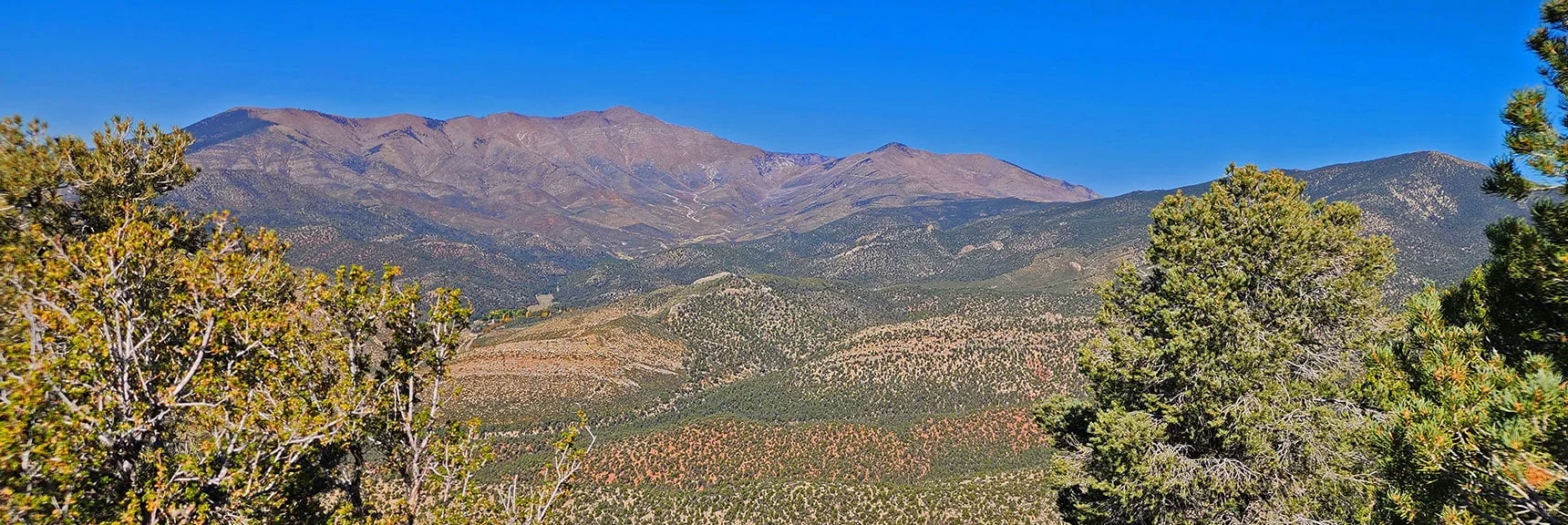 Left to Right: Sexton Ridge, Griffith Peak, Saddle, Upper Lovell Canyon, Harris Mt., Wilson Ridge | Mini Matterhorn Pinnacle North Twin | Wilson Ridge | Lovell Canyon & Rainbow Mountains, Nevada