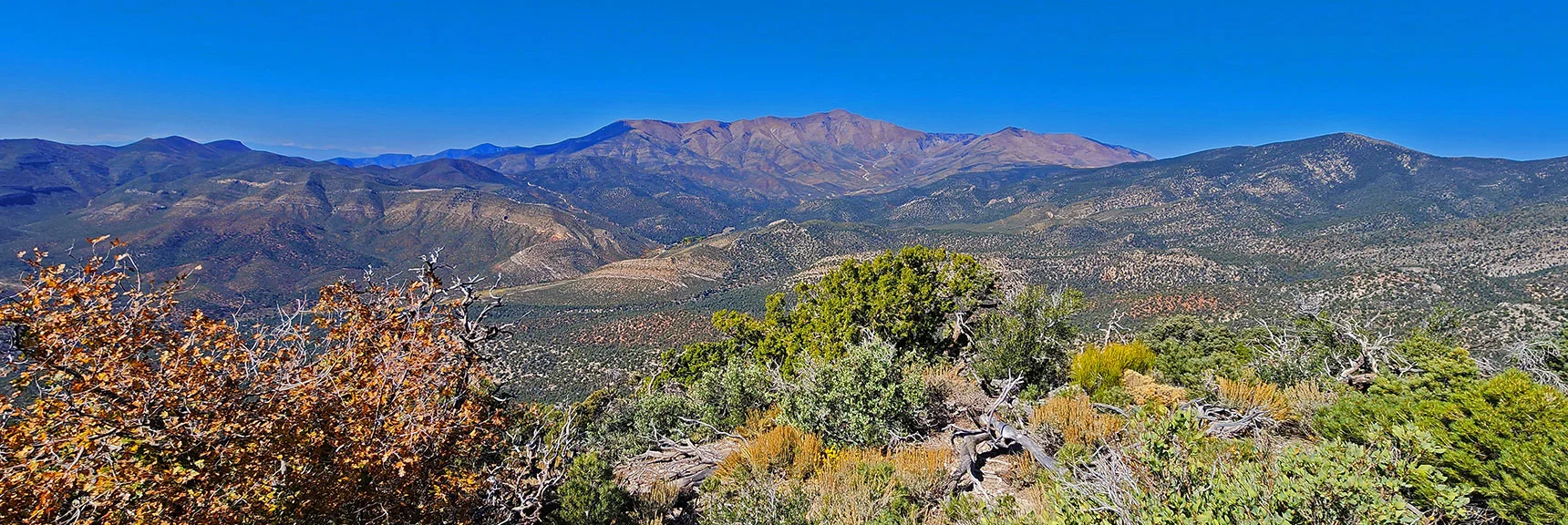 View North to Upper Lovell Canyon. | Mini Matterhorn Pinnacle North Twin | Wilson Ridge | Lovell Canyon & Rainbow Mountains, Nevada