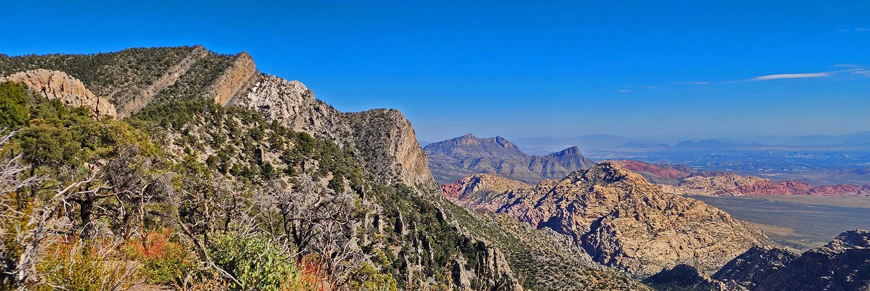 White Rock Mt.; Damsel Peak; Turtlehead Peak and Calico Hills in View | Switchback Spring Pinnacle | Wilson Ridge | Lovell Canyon, Nevada