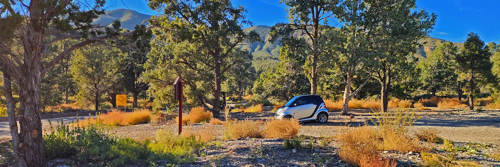 Lovell Canyon Road at Start Point | Switchback Spring Pinnacle | Wilson Ridge | Lovell Canyon, Nevada