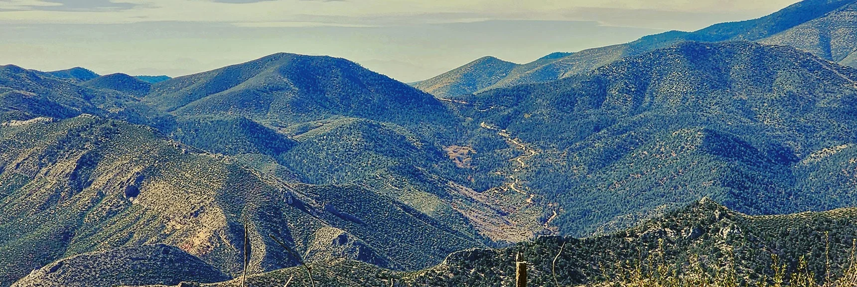 CC Springs Road Accesses a Group Camp and Loops Lower Lovell Canyon | Lovell Canyon Roads, Nevada | David Smith | LasV3gasAreaTrails.com