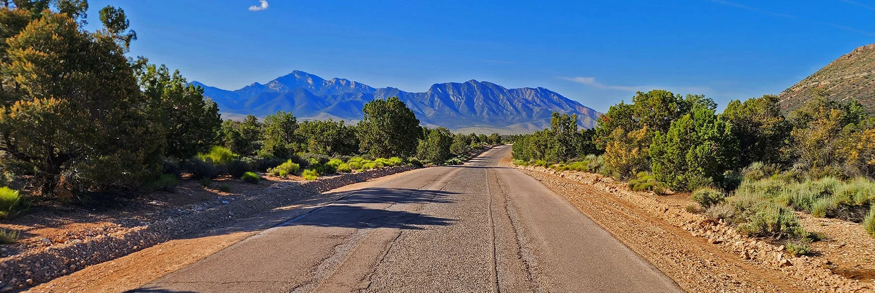 Lovell Canyon Road is the Main Road, Paved and Well Maintained | Lovell Canyon Roads, Nevada | David Smith | LasV3gasAreaTrails.com