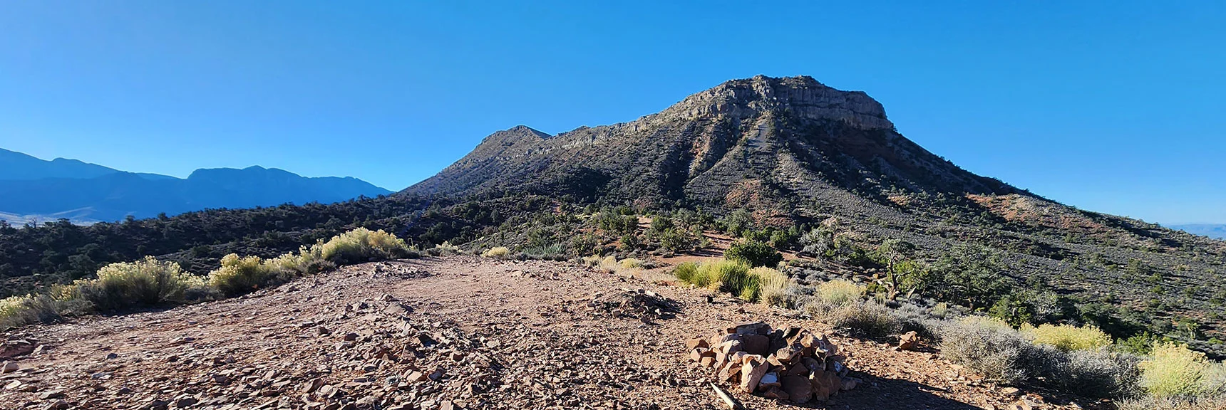 Same Campsite, Opposite View | Lovell Canyon Camping, Nevada | David Smith | LasVegasAreaTrails.com