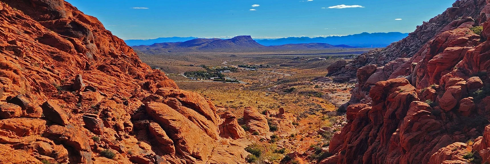 Turn Around Often to See an Expanding View of the Calico Basin and Beyond | Lower Calico Hills Loop | Calico Basin & Red Rock Canyon, Nevada