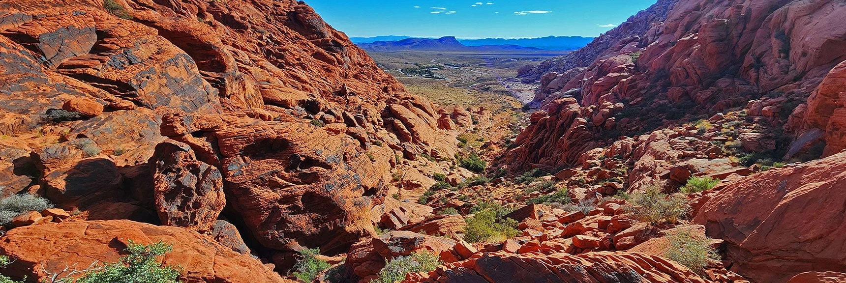 Somewhat Complicated Terrain, But There's Always a Relatively Easy Way Throughout | Lower Calico Hills Loop | Calico Basin & Red Rock Canyon, Nevada