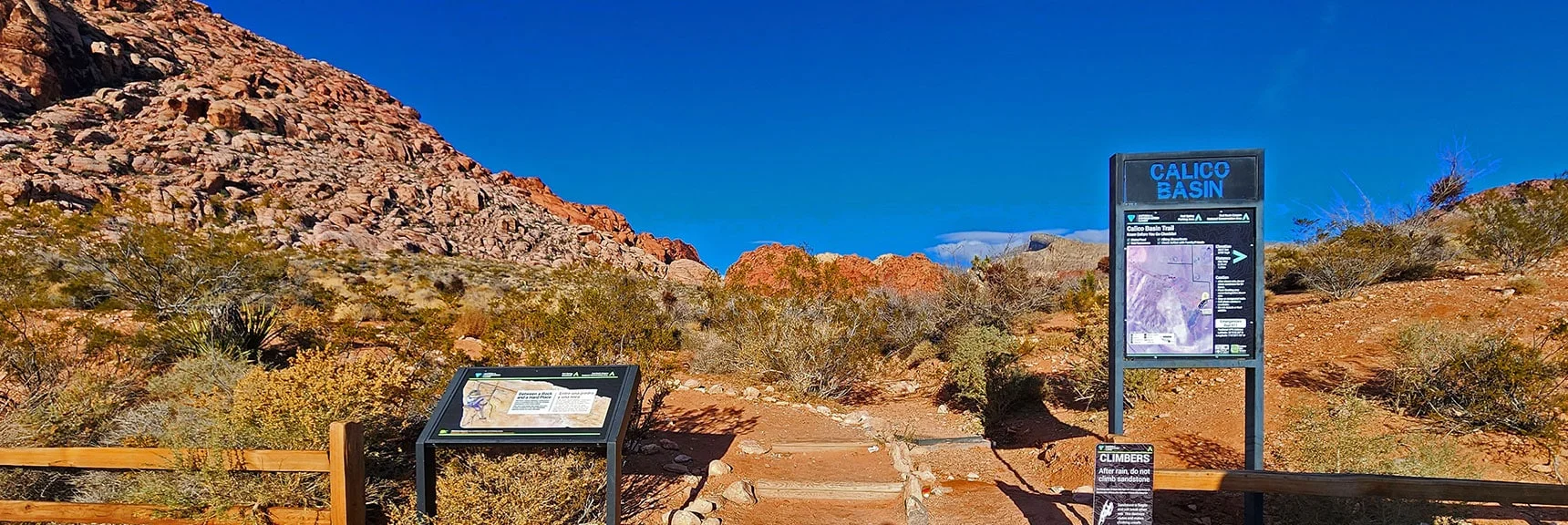 Begin at the Calico Basin Trailhead at Red Springs Desert Oasis | Lower Calico Hills Loop | Calico Basin & Red Rock Canyon, Nevada