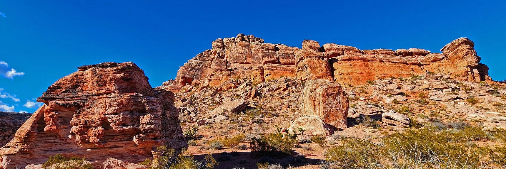 Lower Southwest Corner of Calico Hills | Lower Calico Hills Loop | Calico Basin & Red Rock Canyon, Nevada