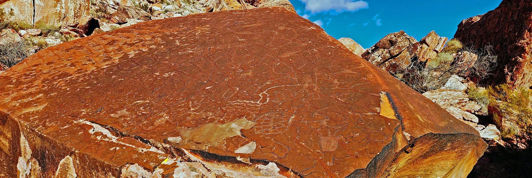 Ancient Petroglyphs Begin to Appear the Closer You Get | Lower Calico Hills Loop | Calico Basin & Red Rock Canyon, Nevada