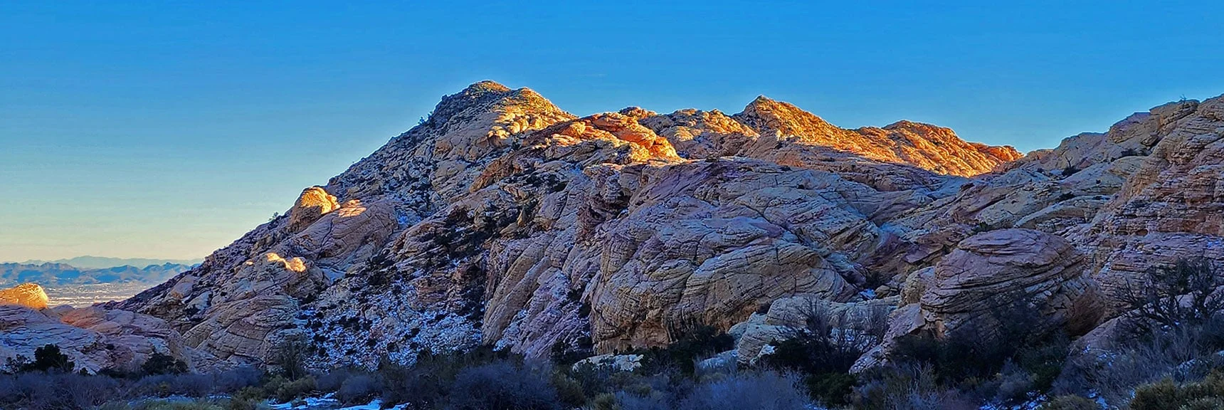 Huge Little-Known Calico Ridgeline to the Right (West) Bears Future Exploration! | 3 Basin Circuit | Calico Basin, Brownstone Basin, Red Rock Canyon, Nevada