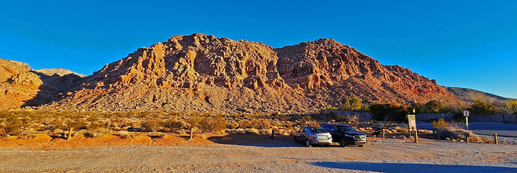 Start From the Calico Basin's Kraft Mountain Trailhead Parking Area | Upper Calico Hills Loop | Calico Basin and Red Rock Canyon, Nevada