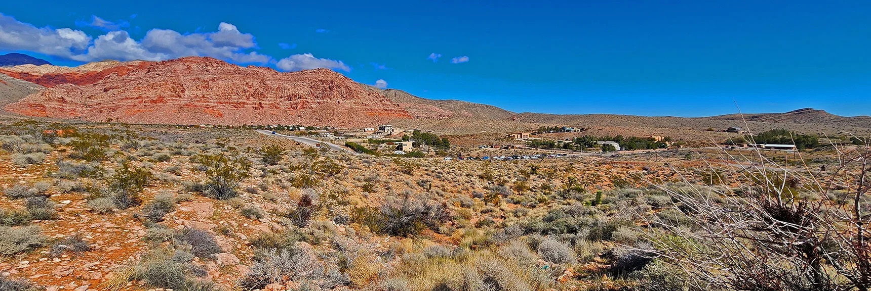 Calico Basin View from the Calico Basin Trail. Kraft Mt. to the Left | Calico Basin Daily Workout Trails | Calico Basin, Nevada