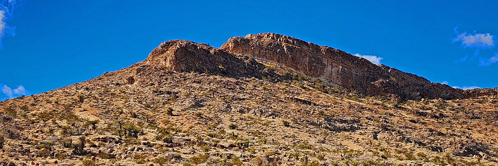 Circling Peak 3844 on the Half Wilson Trail | Calico Basin Daily Workout Trails | Calico Basin, Nevada