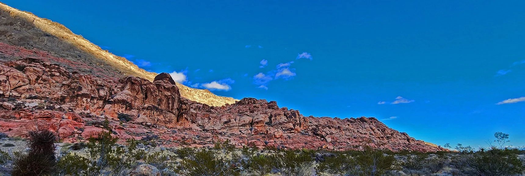 Continue East Along Southern Edge of Gray Cap Ridge on the Gateway Washington Trail | Calico Basin Daily Workout Trails | Calico Basin, Nevada