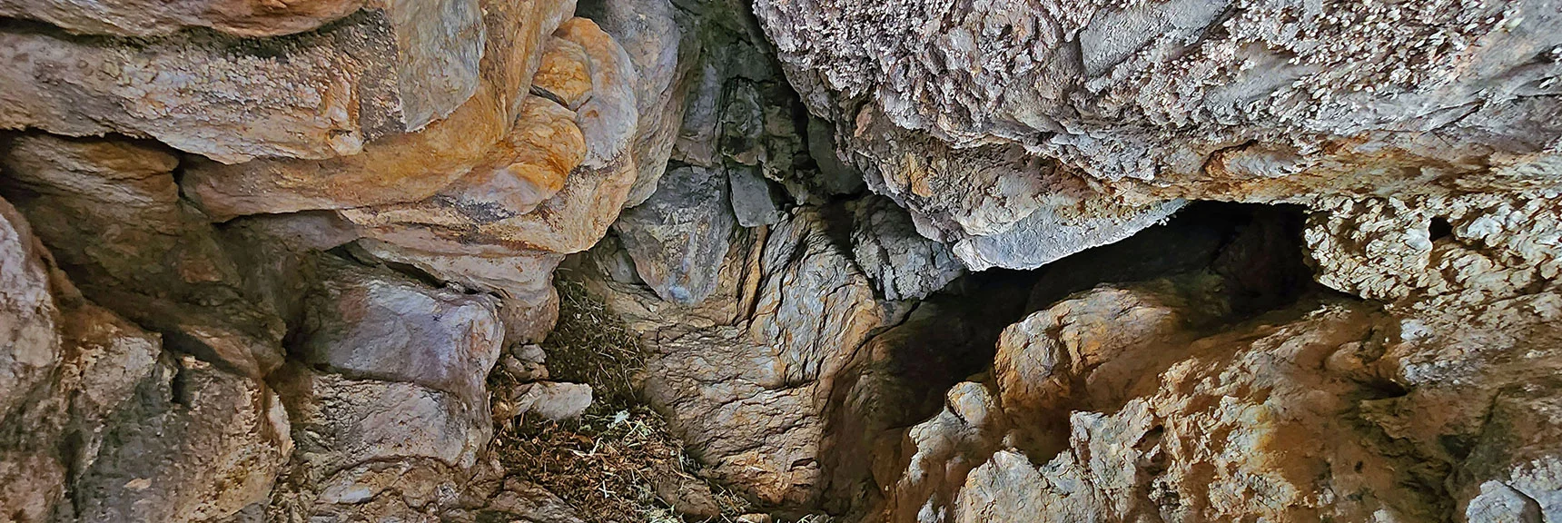 Turns Out to Be a Very Shallow Cave. | Fossil Canyon | Cowboy Canyon | Blue Diamond Hill, Nevada
