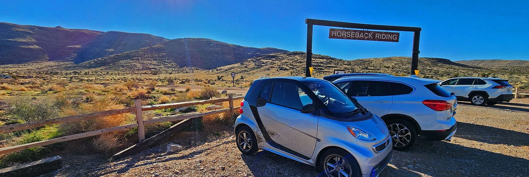 Start at the Blue Diamond Hill Trailhead Area. | Fossil Canyon | Cowboy Canyon | Blue Diamond Hill, Nevada